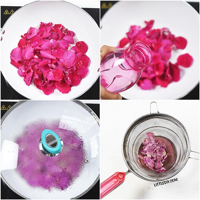 HOMEMADE ROSE WATER RECIPE