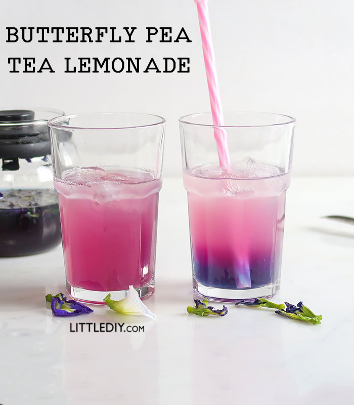 BUTTERFLY PEA TEA LEMONADE