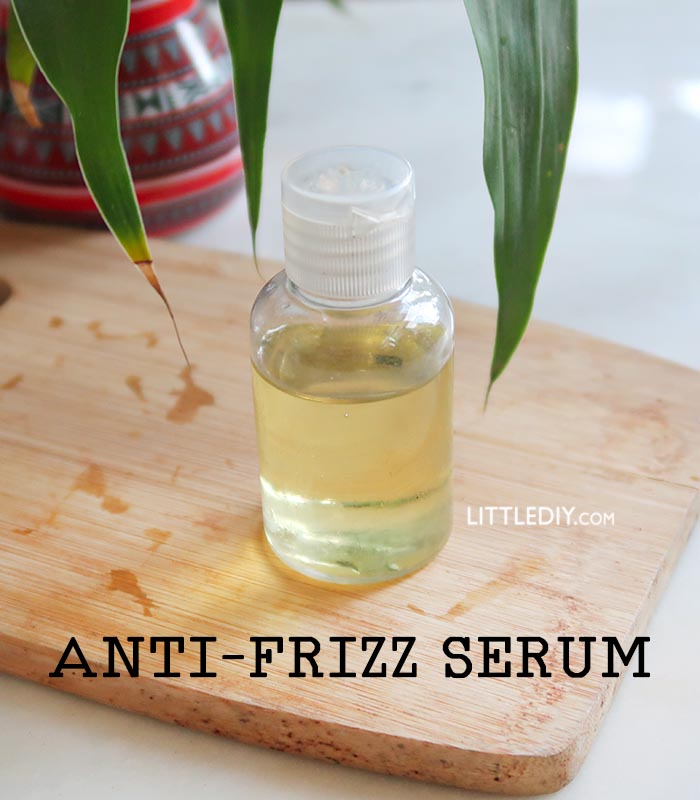 HOMEMADE ANTI-FRIZZ SERUM