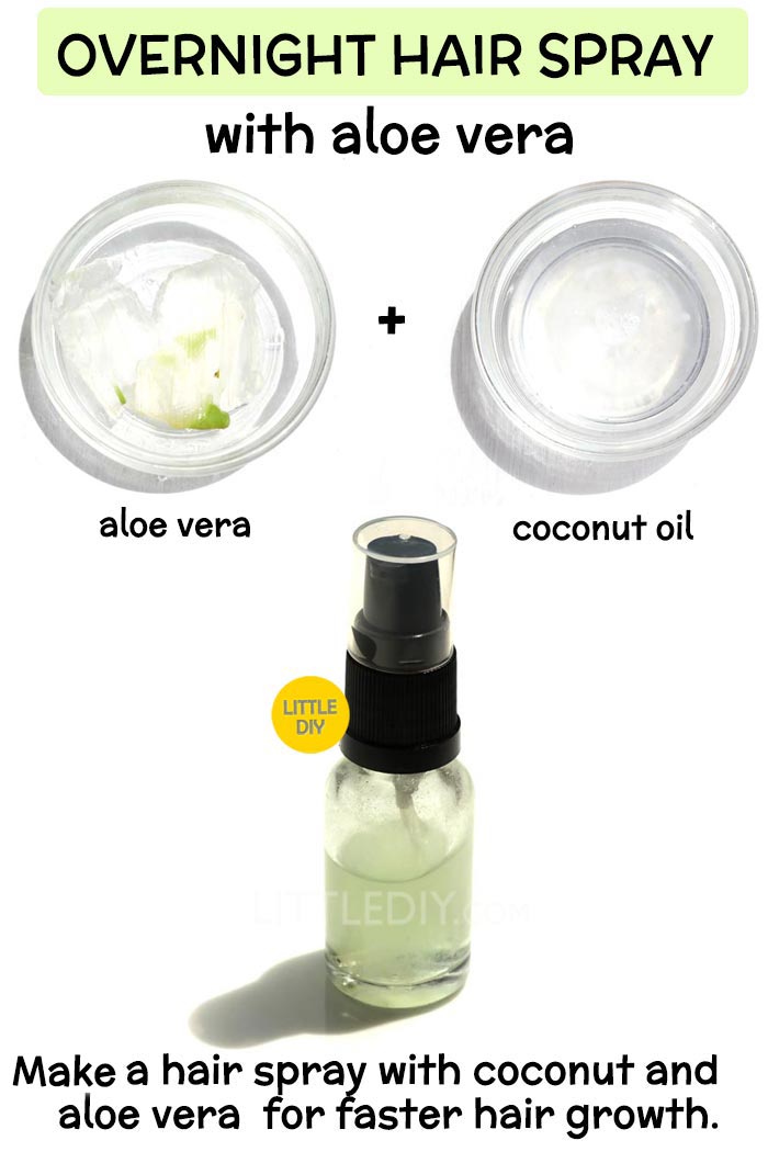 OVERNIGHT ALOE HAIR SPRAY -