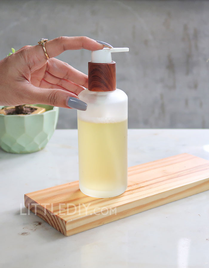 DIY Green Tea Hair Growth Shampoo