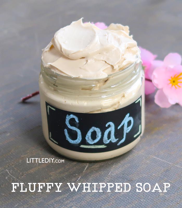 FLUFFY WHIPPED SOAP
