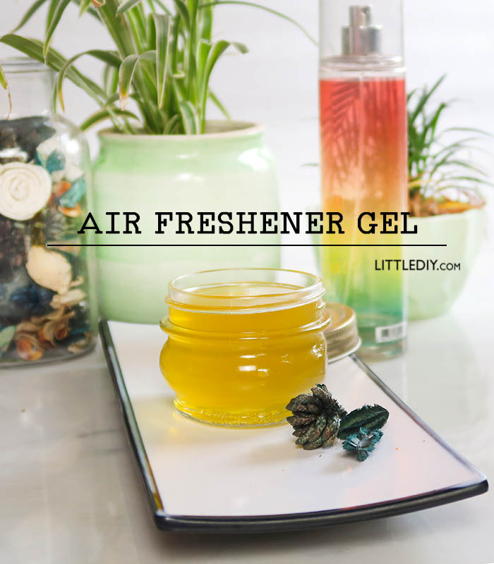 HOMEMADE AIR FRESHENER GEL RECIPE