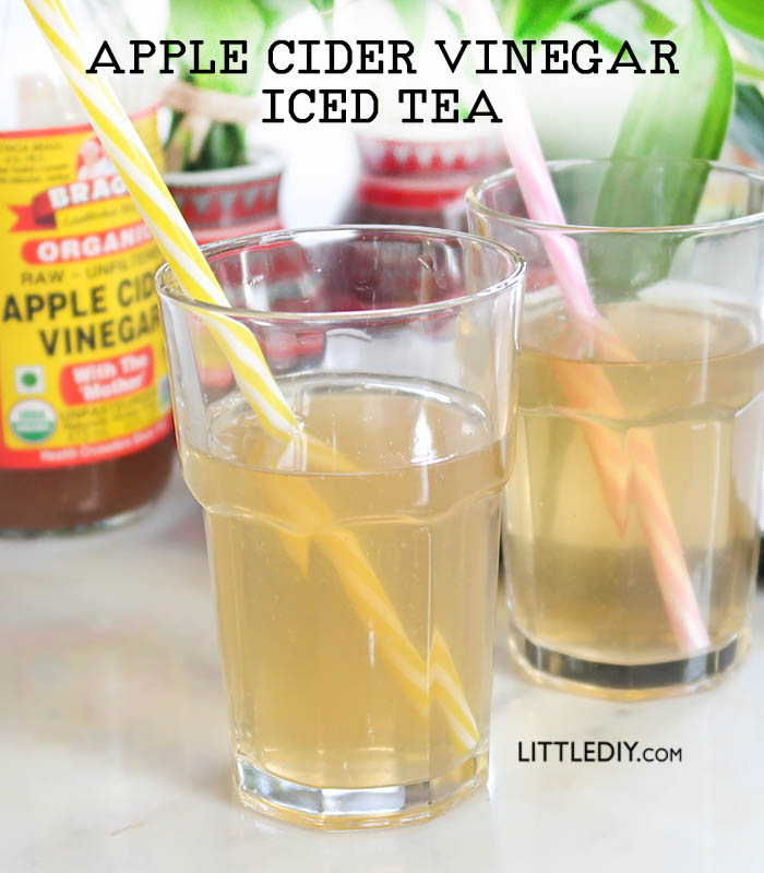 APPLE CIDER VINEGAR ICED TEA
