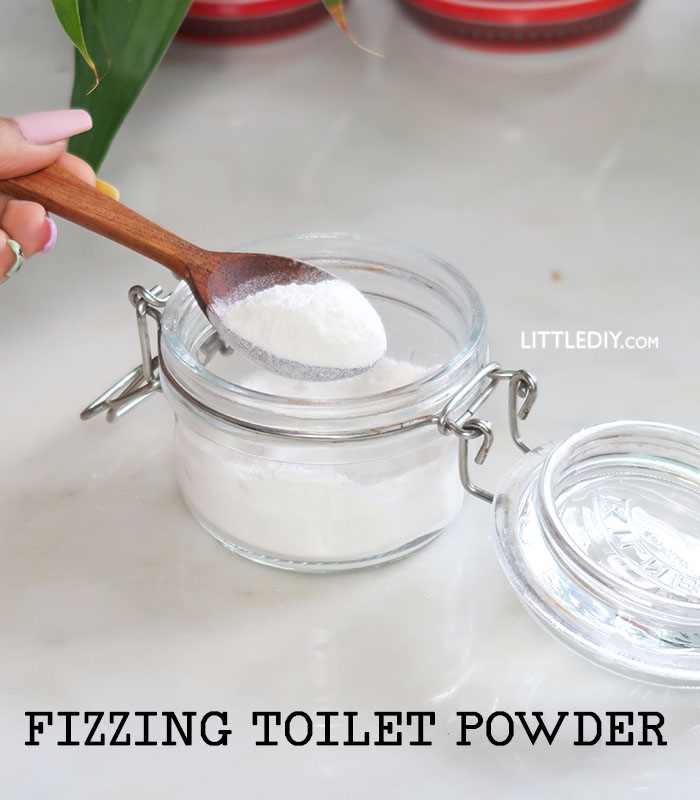 DIY FIZZING TOILET POWDER