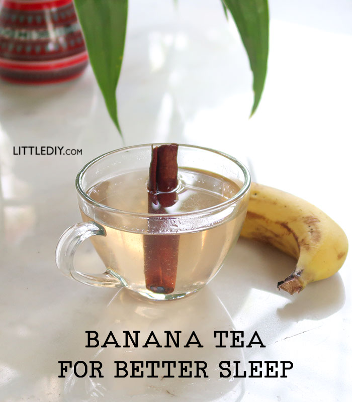 BANANA TEA FOR DEEP SLEEP