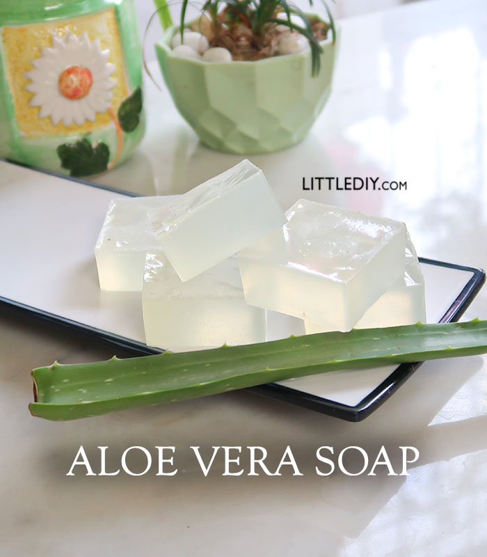 HOMEMADE ALOE SOAP