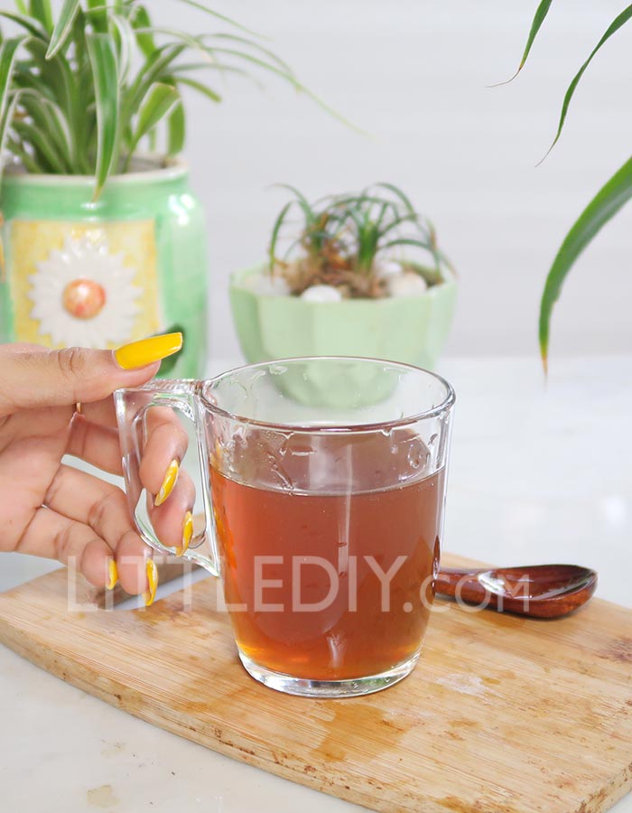 BLACK TEA FOR UPSET STOMACH