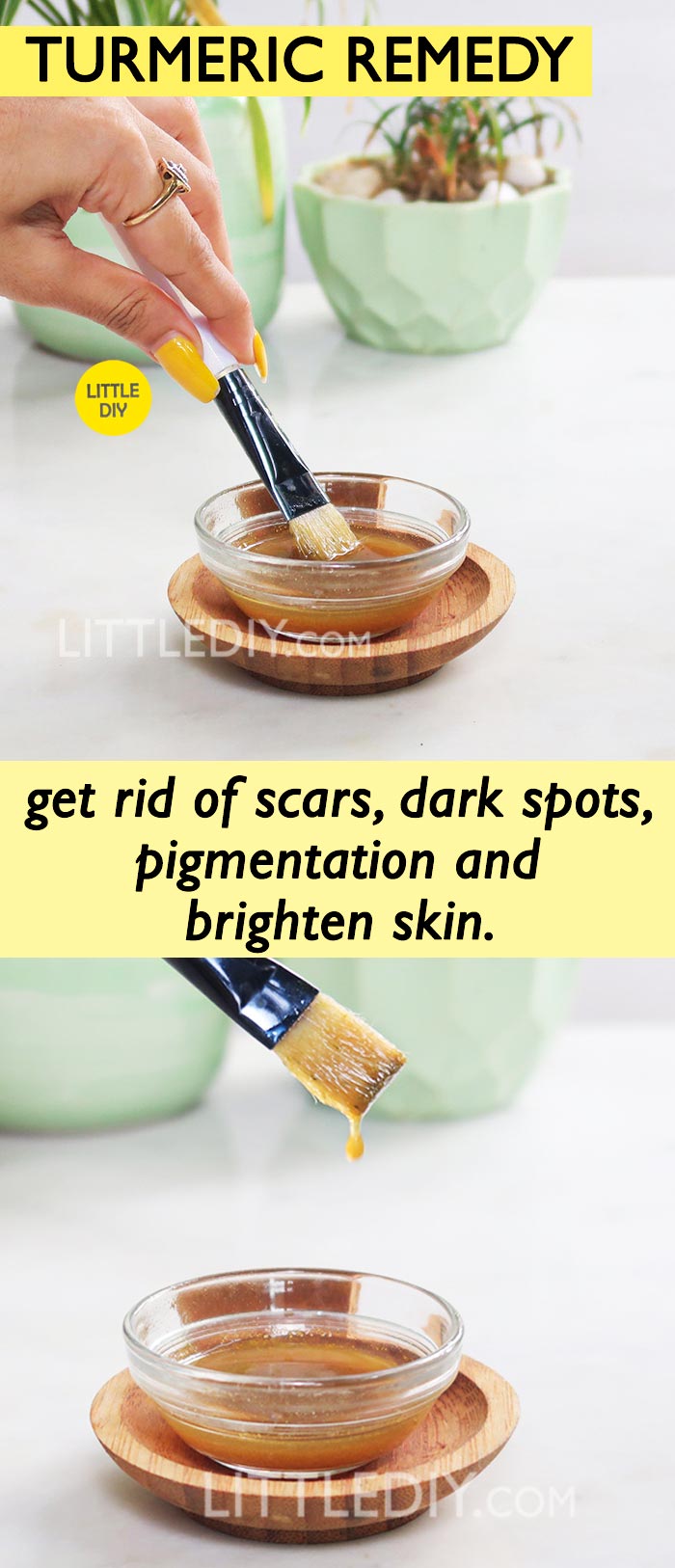 TURMERIC FOR SCARS AND PIGMENTATION