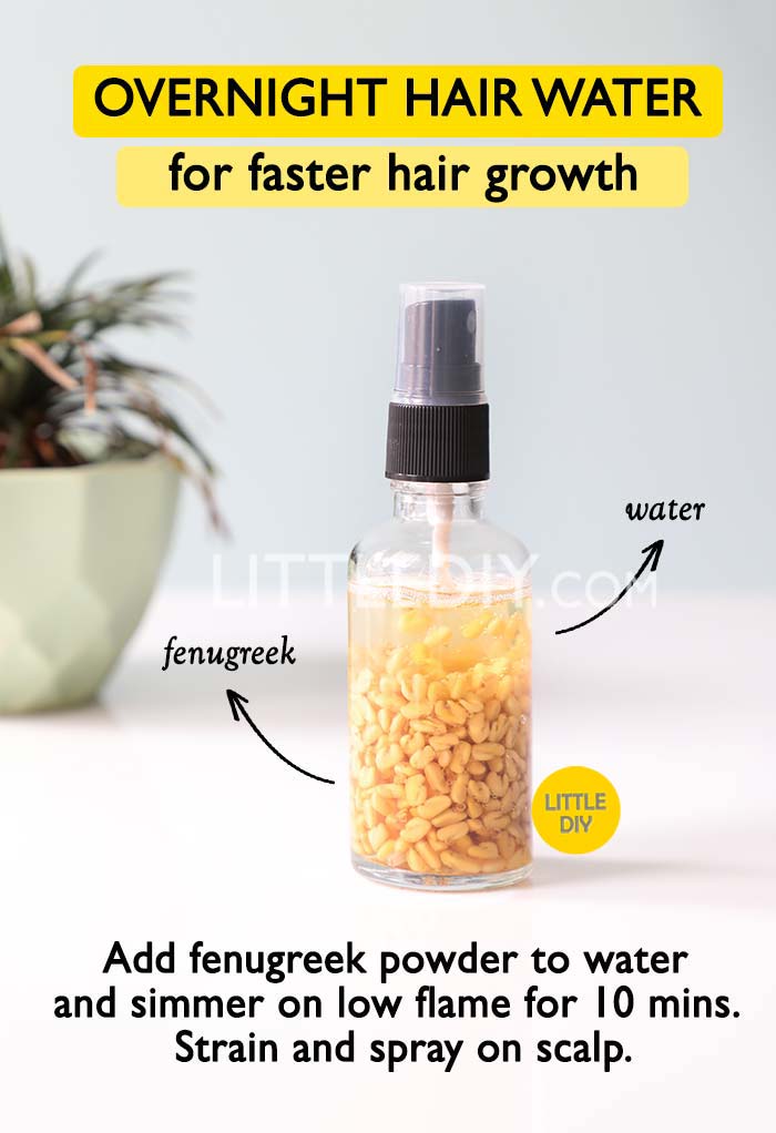 OVERNIGHT FENUGREEK HAIR GROWTH SPRAY