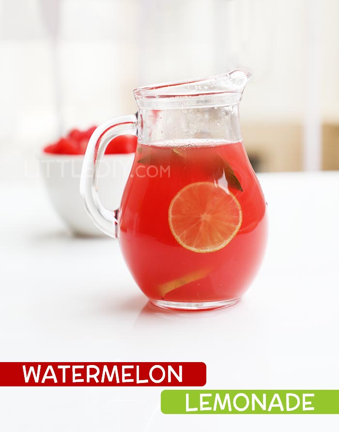 HEALTHY WATERMELON LEMONADE RECIPE