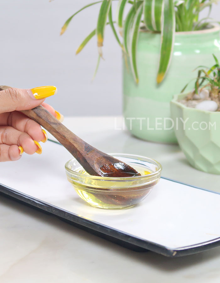 OVERNIGHT HAIR FALL REMEDY WITH CASTOR OIL