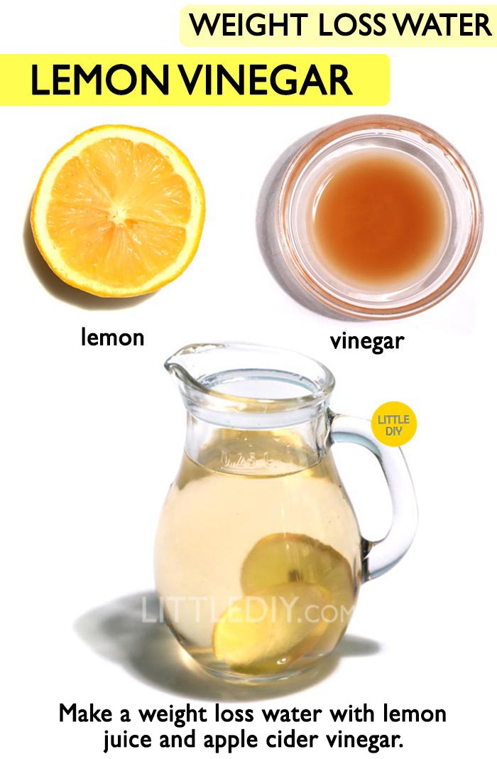 Lemon Vinegar Weight loss Drink Recipe -