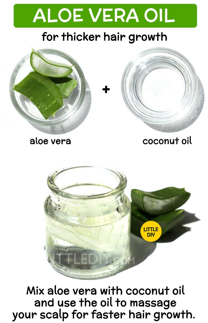 HAIR GROWTH OIL WITH ALOE VERA