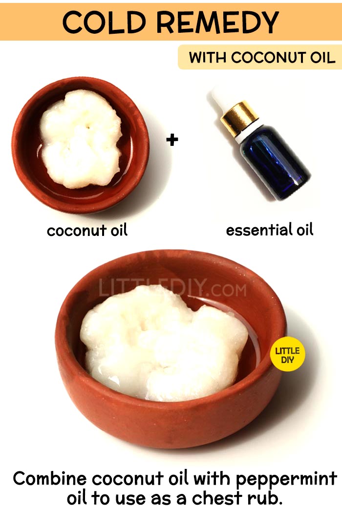 Coconut Oil Cold Remedy -