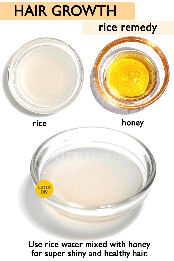 Overnight Rice Hair Growth water -