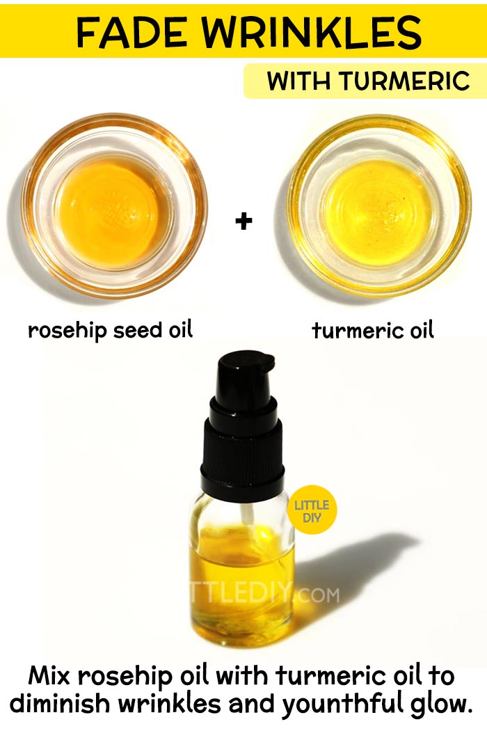 Fade wrinkles with turmeric -