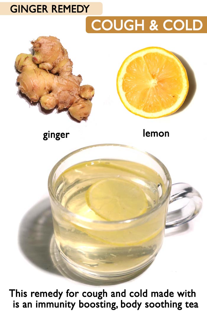 Ginger for cough and cold -