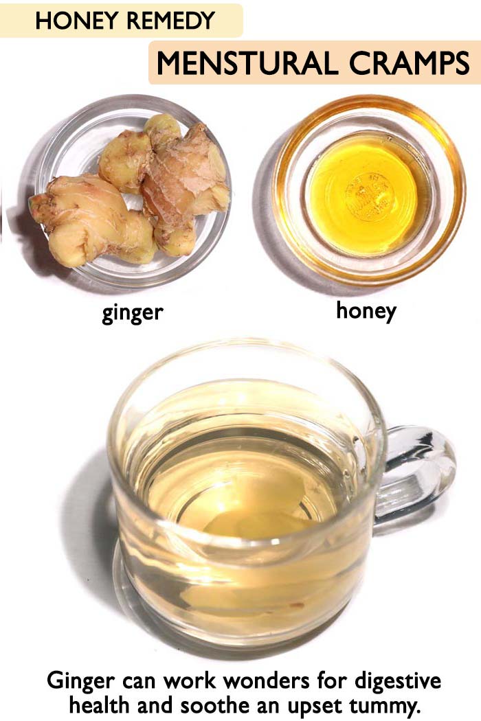 Honey menstrual cramps -