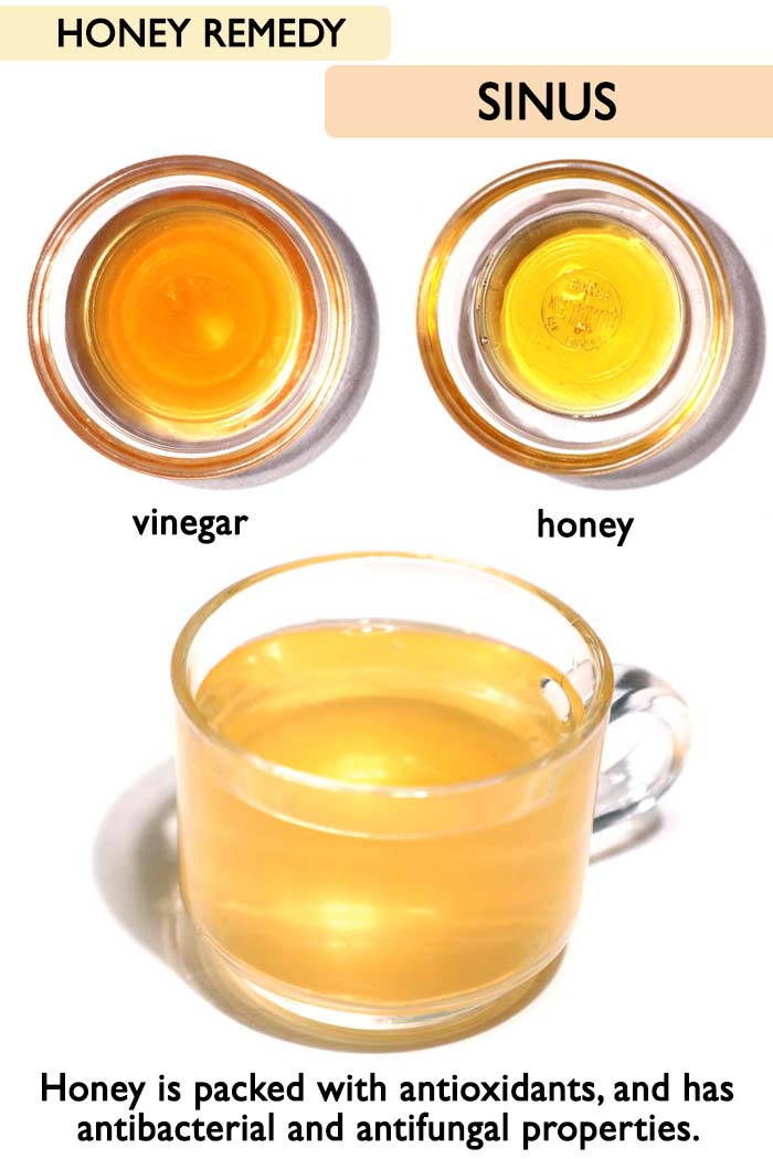Honey sinus remedy -