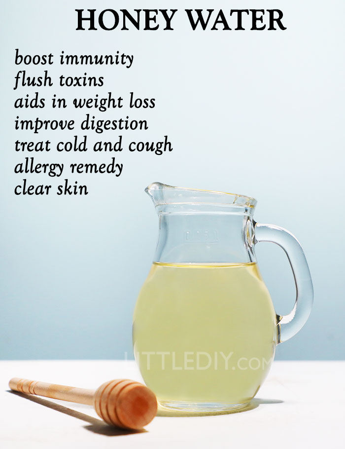HEALTHY MORNING DRINK - HONEY WATER
