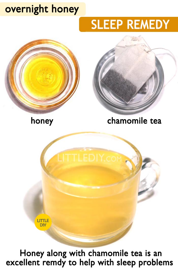 Honey remedy for sleep -