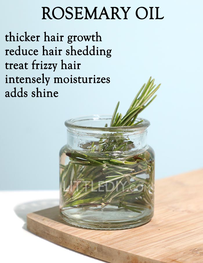 ROSEMARY OIL for faster hair growth