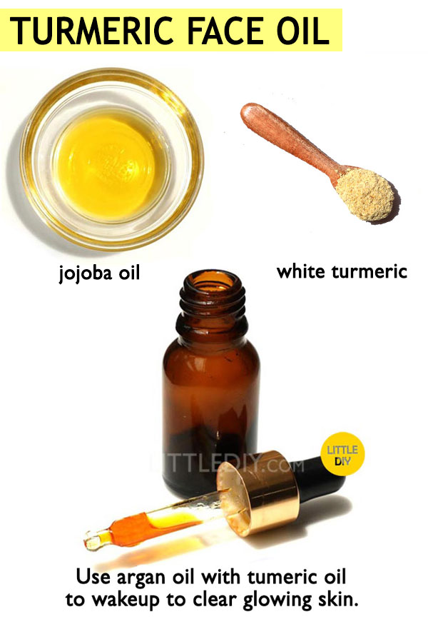 turmeric face oil