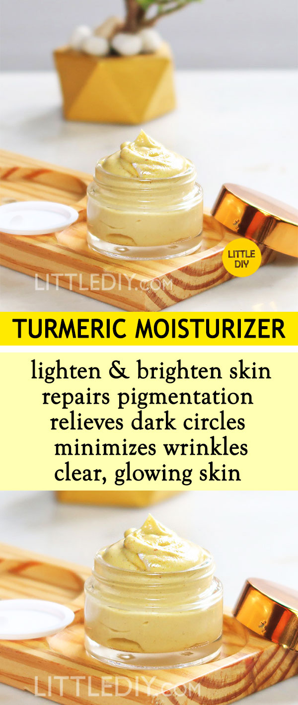 TURMERIC Moisturizer - lighten and brighten skin