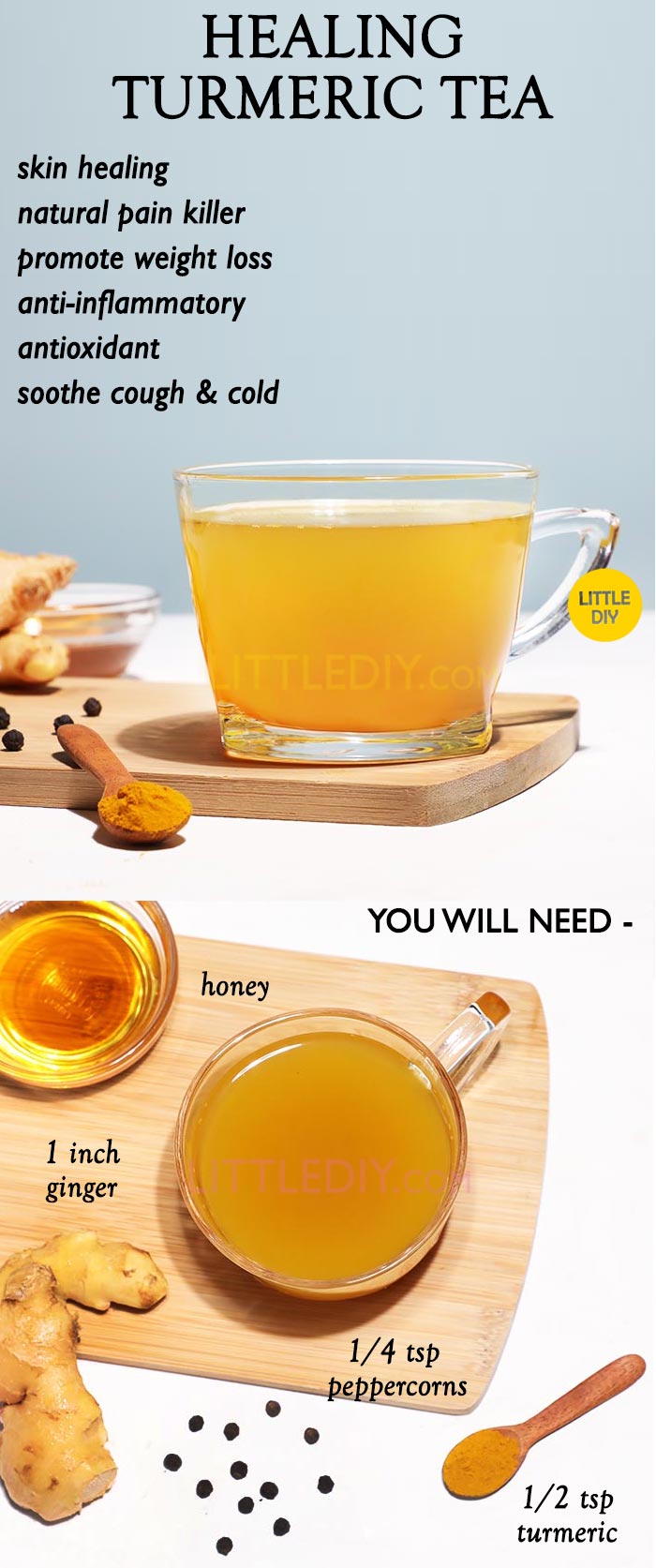 Healing Turmeric Tea Recipe