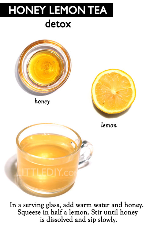 MORNING DETOX TEA – HONEY LEMON TEA RECIPE