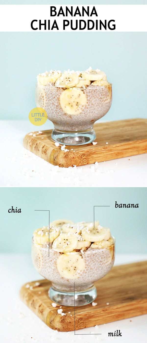 3-INGREDIENT BANANA CHIA PUDDING