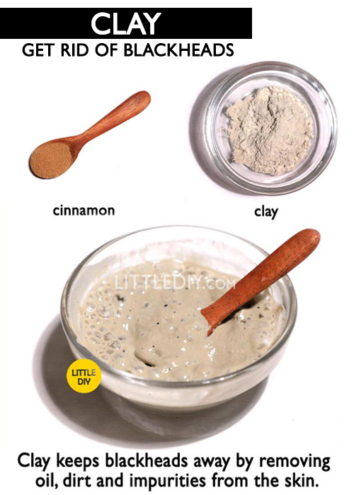 Bentonite clay to get rid of blackheads