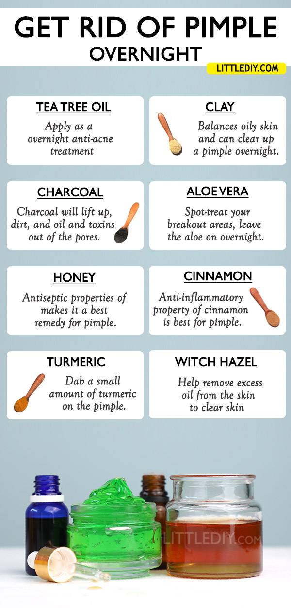 GET RID OF PIMPLE OVERNIGHT