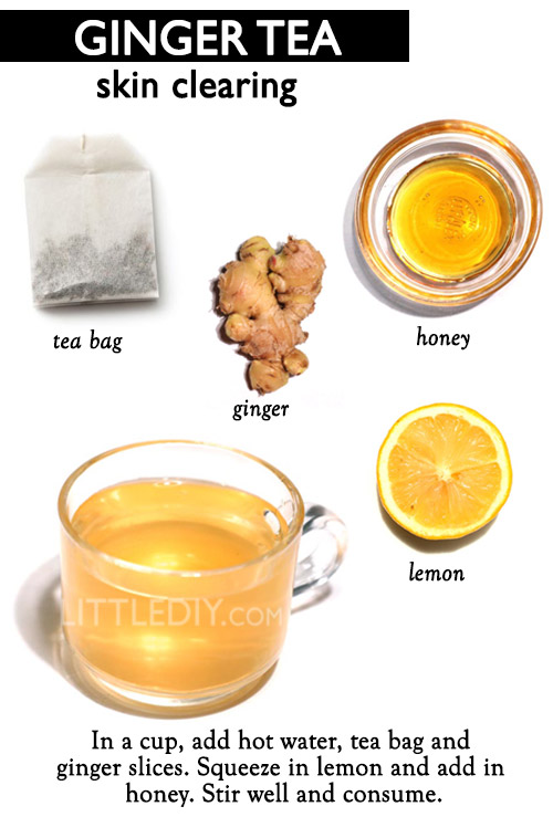 HEALTHY MORNING DRINK- GINGER SKIN CLEARING TEA