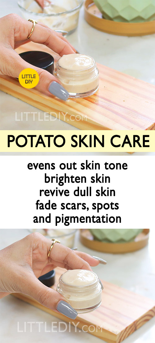 POTATO TO BRIGHTEN SKIN AND FADE PIGMENTATION