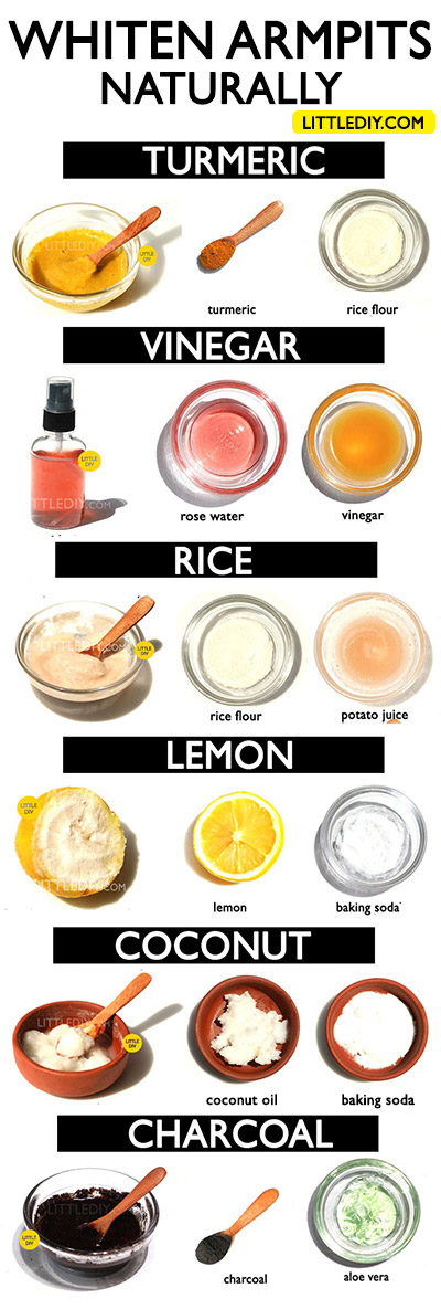 6 UNDERARM WHITENING AND BRIGHTENING REMEDIES