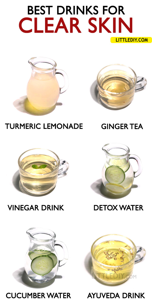 BEST DRINKS FOR CLEAR SKIN