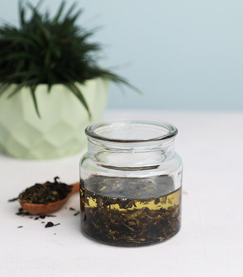 GREEN TEA OIL RECIPE