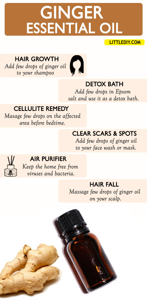 GINGER ESSENTIAL OIL BENEFITS AND USES