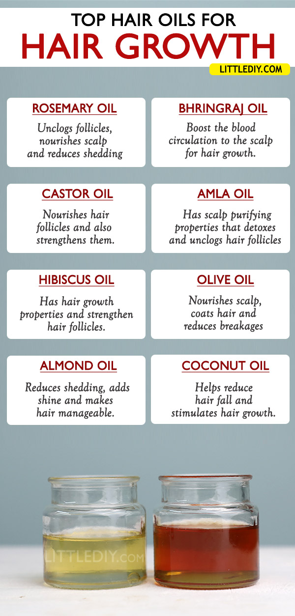 TOP 8 HAIR OILS FOR HAIR GROWTH