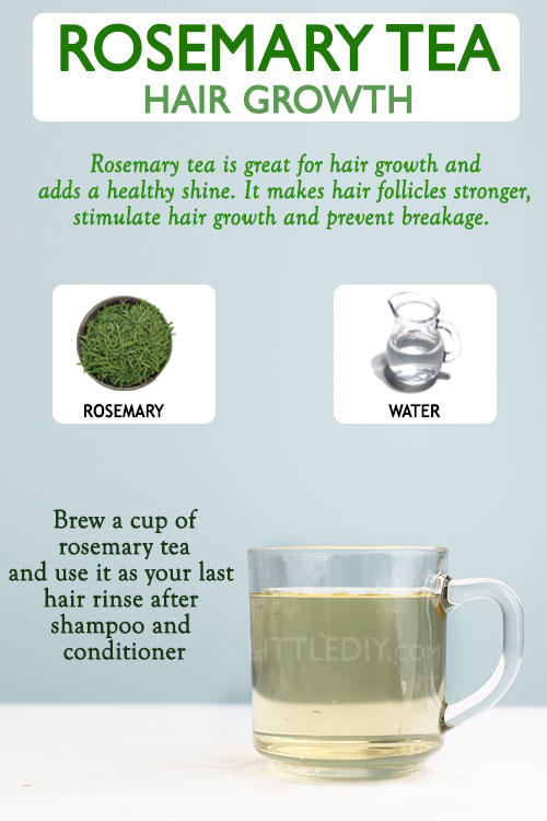 ROSEMARY TEA FOR HAIR GROWTH