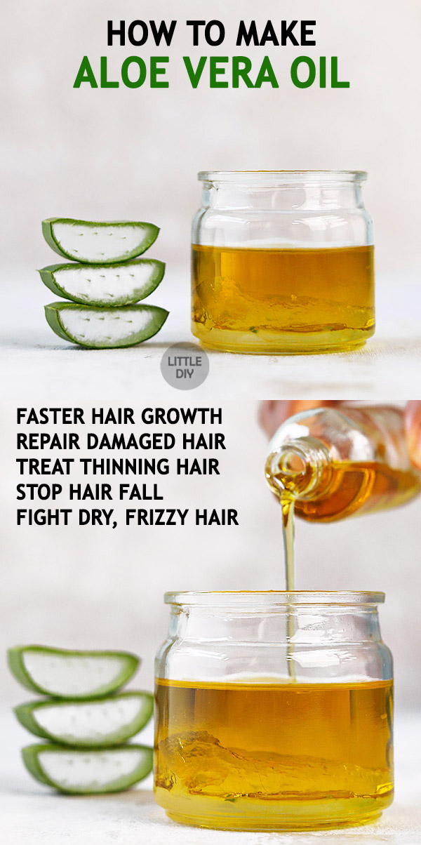 HOW TO MAKE ALOE VERA OIL