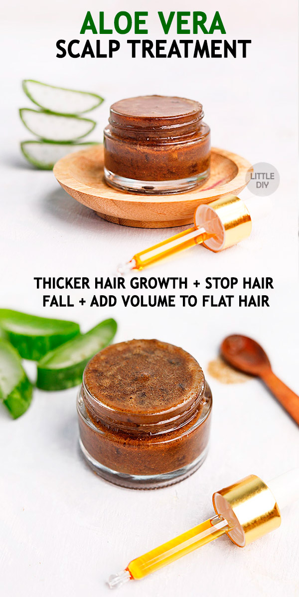 Overnight Aloe Vera Scalp Treatment