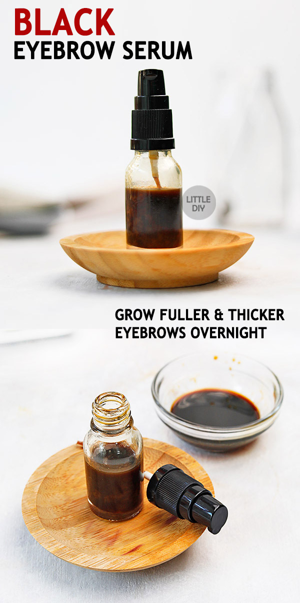 OVERNIGHT BLACK EYEBROW GROWTH SERUM