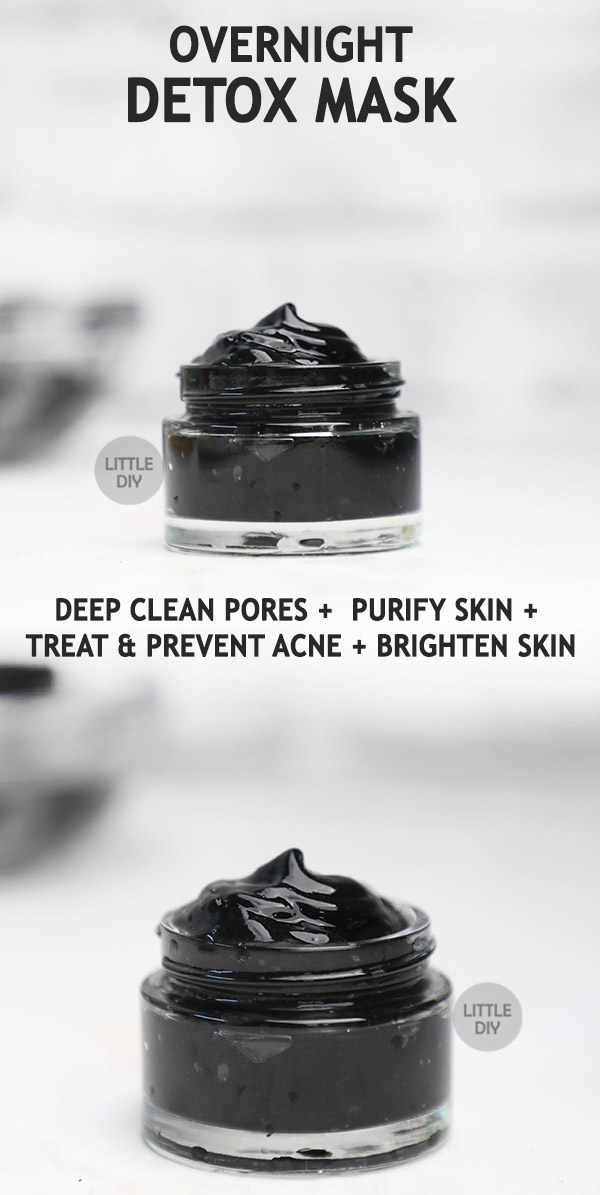 Wakeup to clear skin with overnight mask