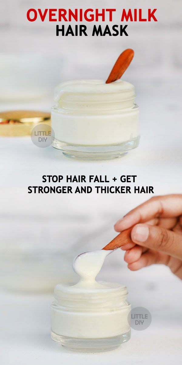 OVERNIGHT MILK HAIR MASK TO STOP HAIR FALL