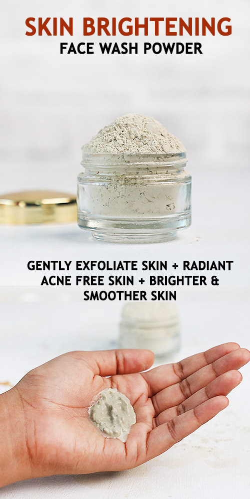 SKIN BRIGHTENING FACE WASH POWDER