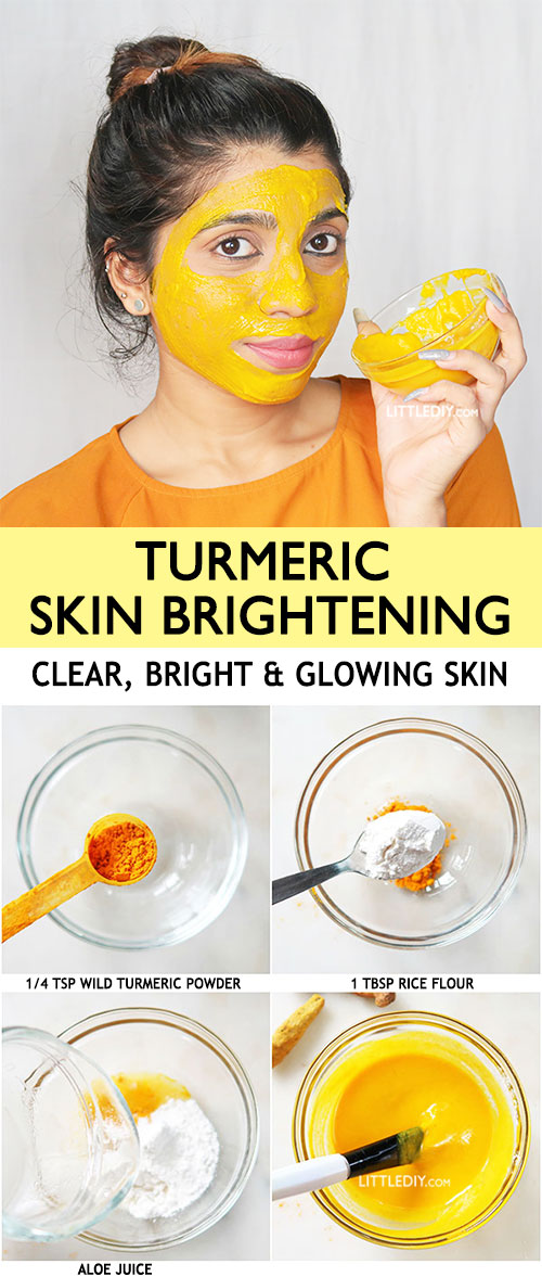 TURMERIC TO BRIGHTEN SKIN