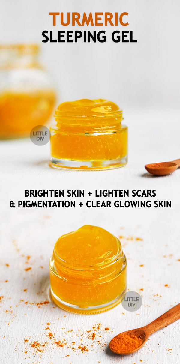 TURMERIC SLEEPING GEL MASK